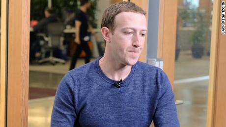 CNN's Laurie Segall interviews Mark Zuckerberg on Wednesday, March 21. 