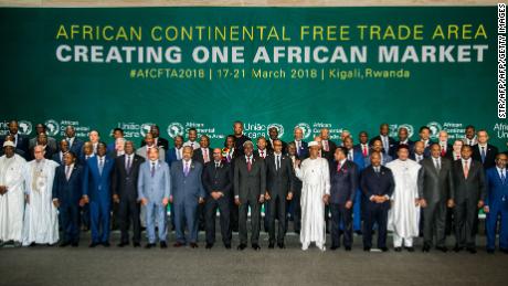 44 African countries agree free trade agreement, Nigeria yet to sign