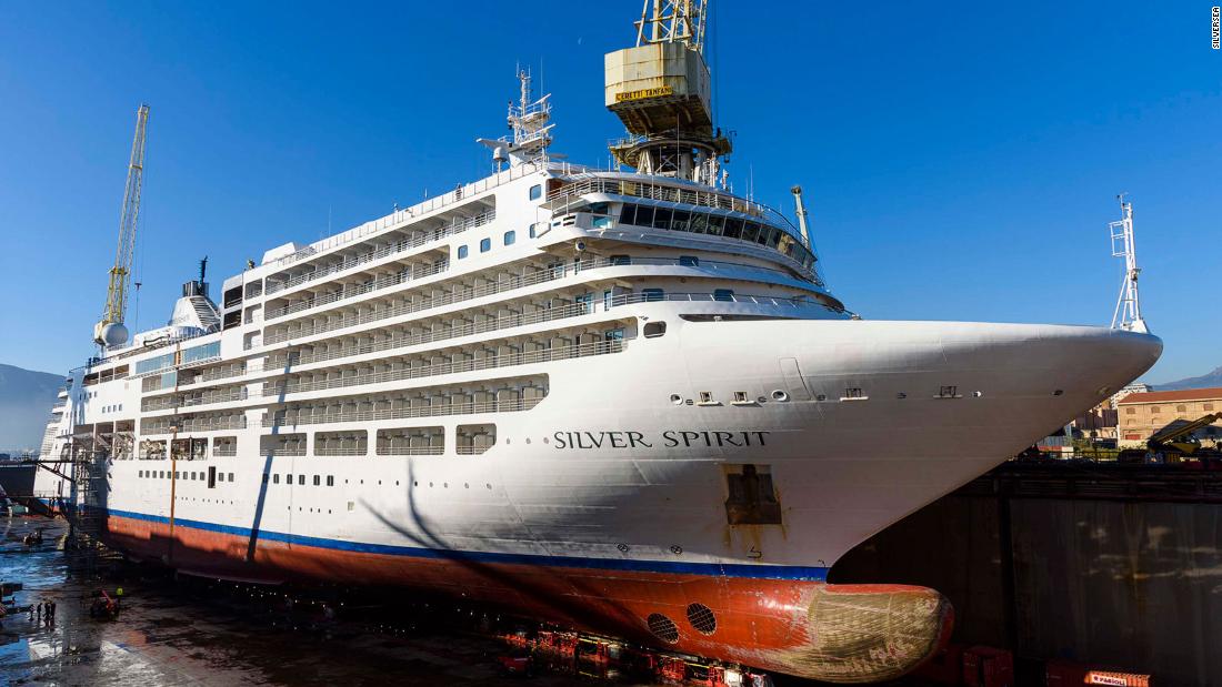 Watch this cruise ship get cut in half | CNN Travel