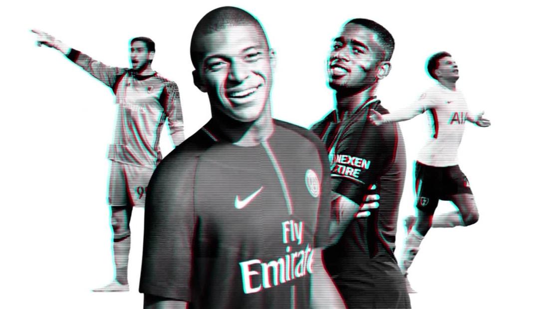 Download Orange White Fedcom Jersey Mbappe Wallpaper