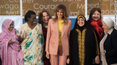 Melania Trump honors International Women of Courage at State Dept.