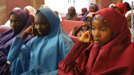 Nigeria's President meets freed Dapchi schoolgirls