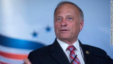 Representative Steve King, a Republican from Iowa, speaks during the Faith and Freedom Coalition&#39;s &quot;Road to Majority&quot; legislative luncheon in Washington, D.C., U.S., on Thursday, June 18, 2015. The annual Faith &amp; Freedom Coalition Policy Conference gives top-tier presidential contenders as well as long shots a chance to compete for the large evangelical Christian base in the crowded Republican primary contest. Photographer: Andrew Harrer/Bloomberg via Getty Images