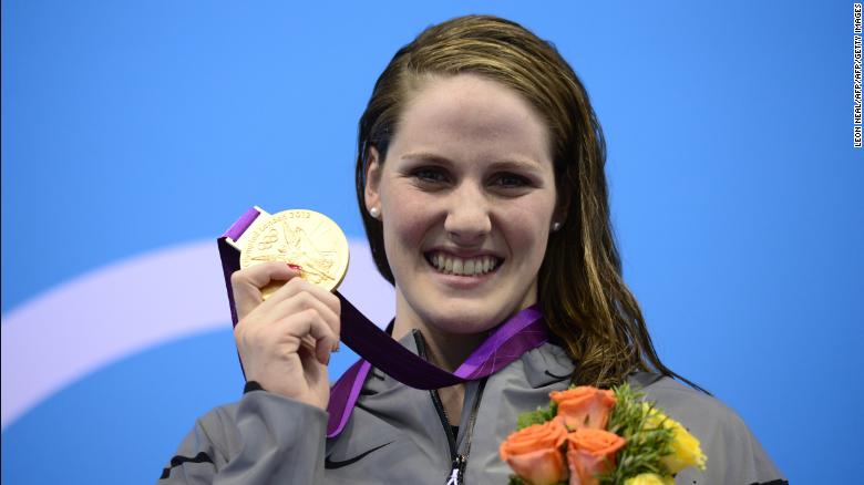 In lockdown, Olympic champion Missy Franklin has leaned into therapy lessons