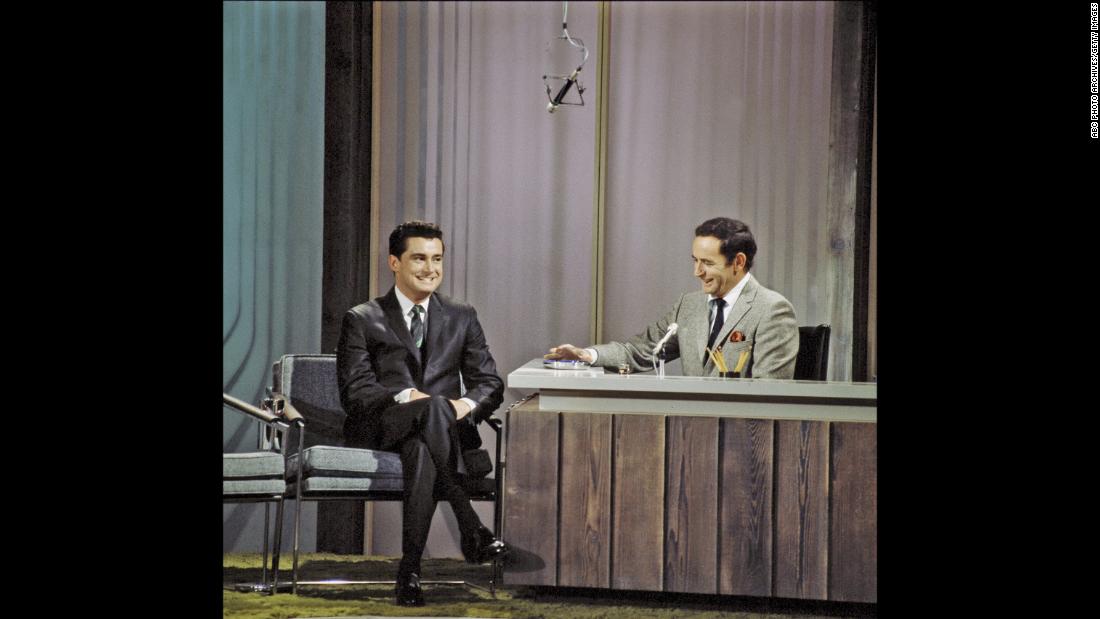 Regis Philbin during an appearance on The Joey Bishop Show in April 1968.