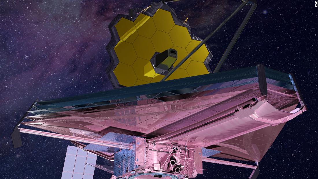 An artist&#39;s impression of the telescope as it will look when deployed to its final position, at the L2 point about one Thank you, that&#39;s fixedmillion miles from Earth.