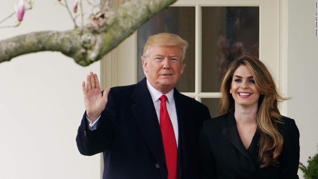 Hope Hicks Spotted Boarding Air Force One Cnn Video