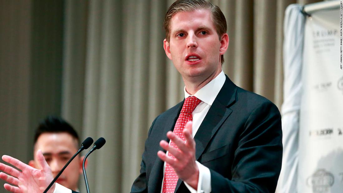 Eric Trump Says He Was Spit On At Chicago Restaurant Cnnpolitics