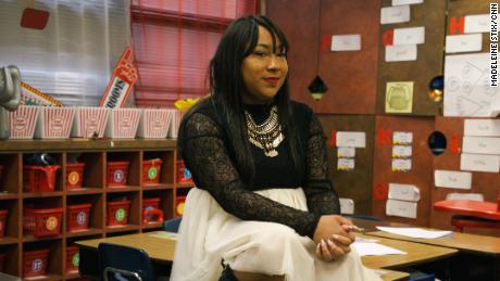 Inspired by one of her teachers, Shontée Branton now teaches in Del City, where she said she&#39;s most needed.