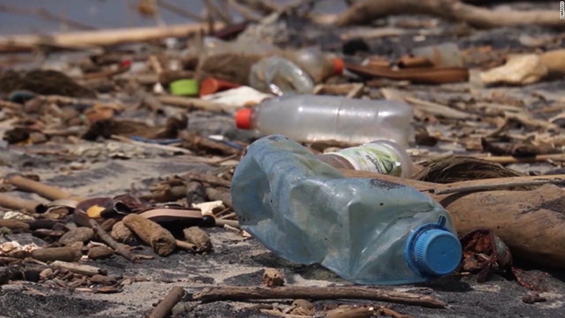 See wave of garbage off the Dominican Republic - CNN Video