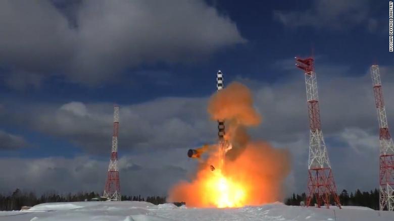 Russia releases 'Satan 2' missile test footage