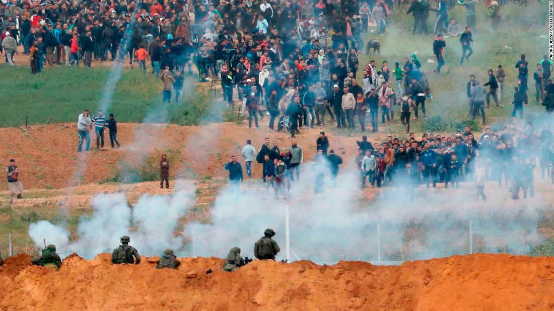 Tensions High Along Gaza Israel Border As Palestinians Call For Friday Of Fire Cnn