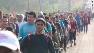 This US-bound migrant caravan sparked a Trump tweetstorm