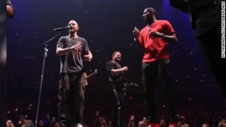 See LeBron James surprise Justin Timberlake