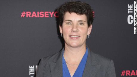 Former U.S. Marine & Congressional Candidate in Kentucky Amy McGrath attends The 2018 MAKERS Conference at NeueHouse Hollywood on February 6, 2018 in Los Angeles, California. (Vivien Killilea/Getty Images for MAKERS) 