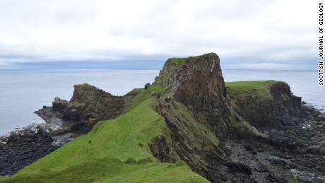 Brother's Point in the Isle of Skye, where the discovery was made.
