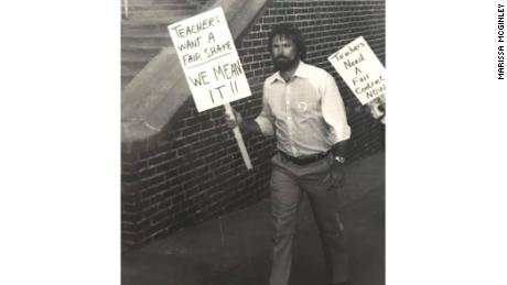 In 1979, Jim McGinley, a teacher at Oklahoma City Public Schools, went on strike for higher pay.