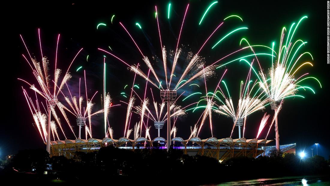 No opening ceremony would be complete without a firework display.
