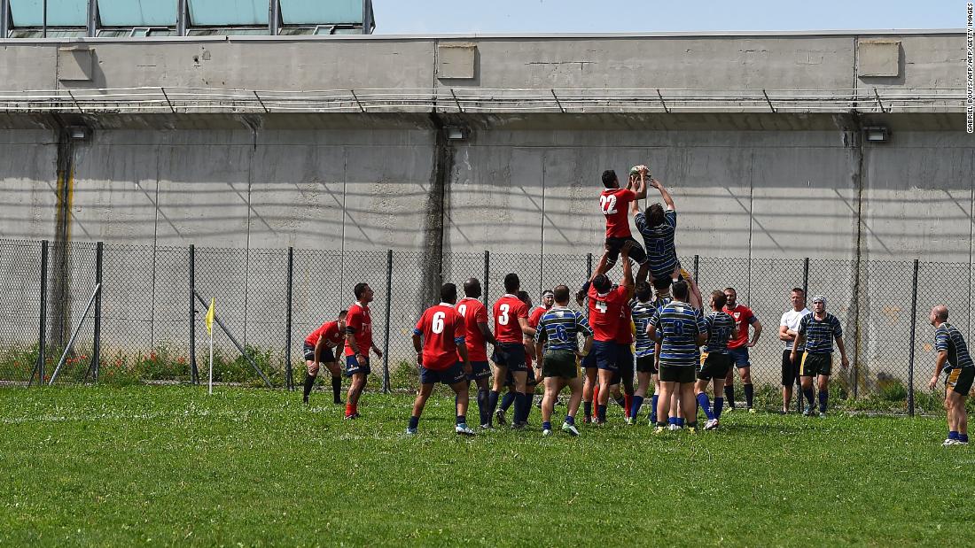 The values of respect, cohesion, and responsibility -- all epitomized by rugby -- are helping reform the inmates.