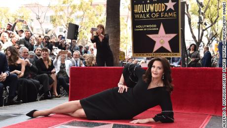 HOLLYWOOD, CA - APRIL 03:  Lynda Carter attends a ceremony honoring her with the 2,632nd star on the Hollywood Walk of Fame on April 3, 2018 in Hollywood, California.  (Photo by Alberto E. Rodriguez/Getty Images)