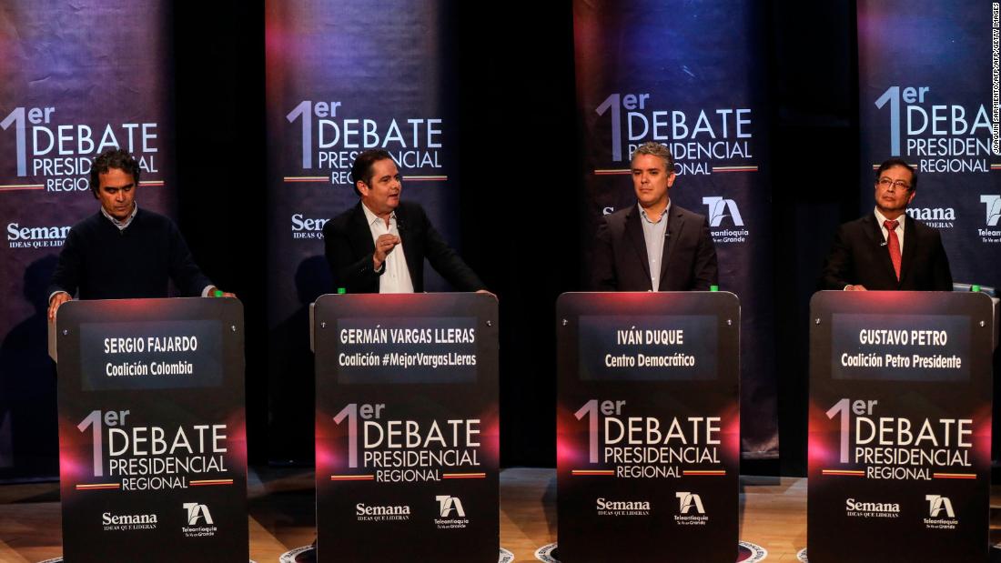 8 claves del primer debate presidencial en Colombia CNN Video