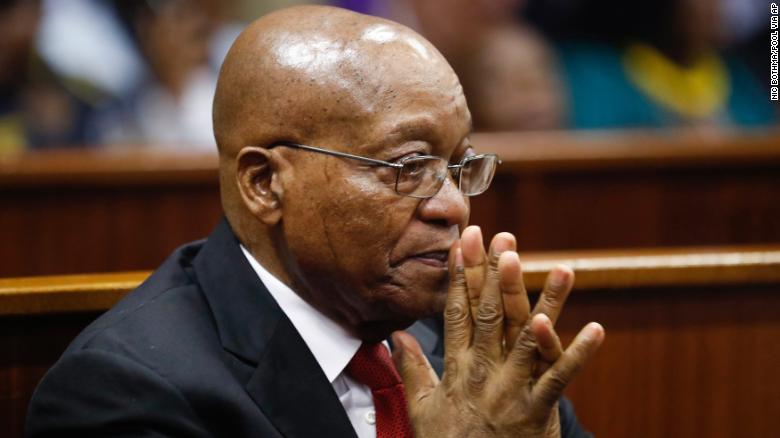 South Africa's leader faces his day in court
