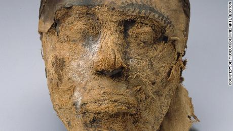 Head of the mummy Djehutynakht 