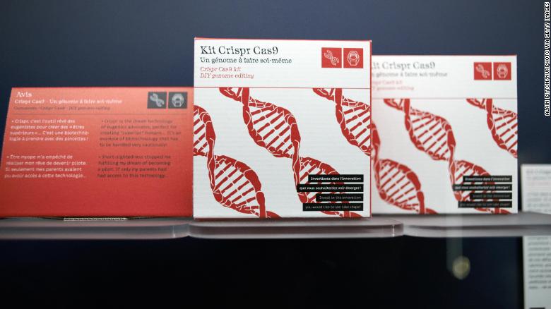False kit of genetics editing with Crispr Cas-9 technology.