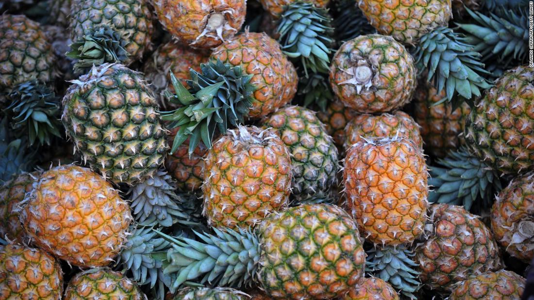 Nearly all the pineapples tested -- 90% -- showed no residual pesticides, while just five pesticides could be detected on any of the samples. For these reasons, pineapples fill position three on the clean list.