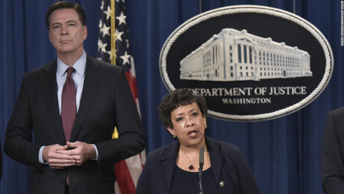 Loretta Lynch defends handling of Clinton investigation ahead of Comey interview