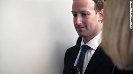 WASHINGTON, DC - APRIL 09:  Facebook CEO Mark Zuckerberg arrives at a meeting with U.S. Sen. Bill Nelson (D-FL), ranking member of the Senate Committee on Commerce, Science, and Transportation, April 9, 2018 on Capitol Hill in Washington, DC. Zuckerberg is scheduled to testify before a few Congressional committees this week on the mass users data Facebook has shared with political operatives.  (Photo by Alex Wong/Getty Images)