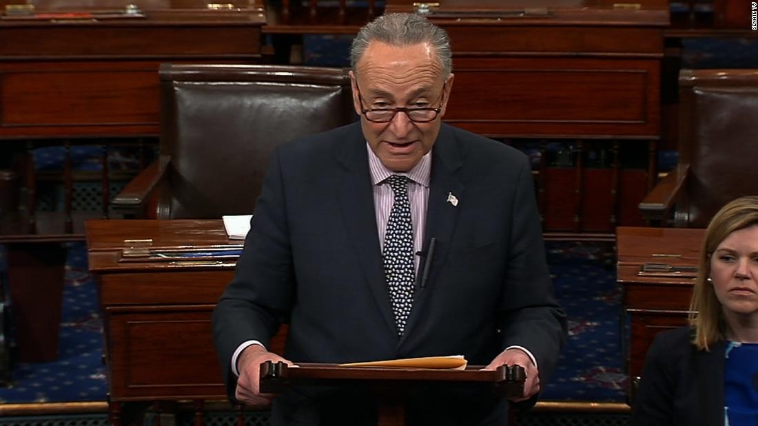 Schumer to Trump: Don't even think about it - CNN Video