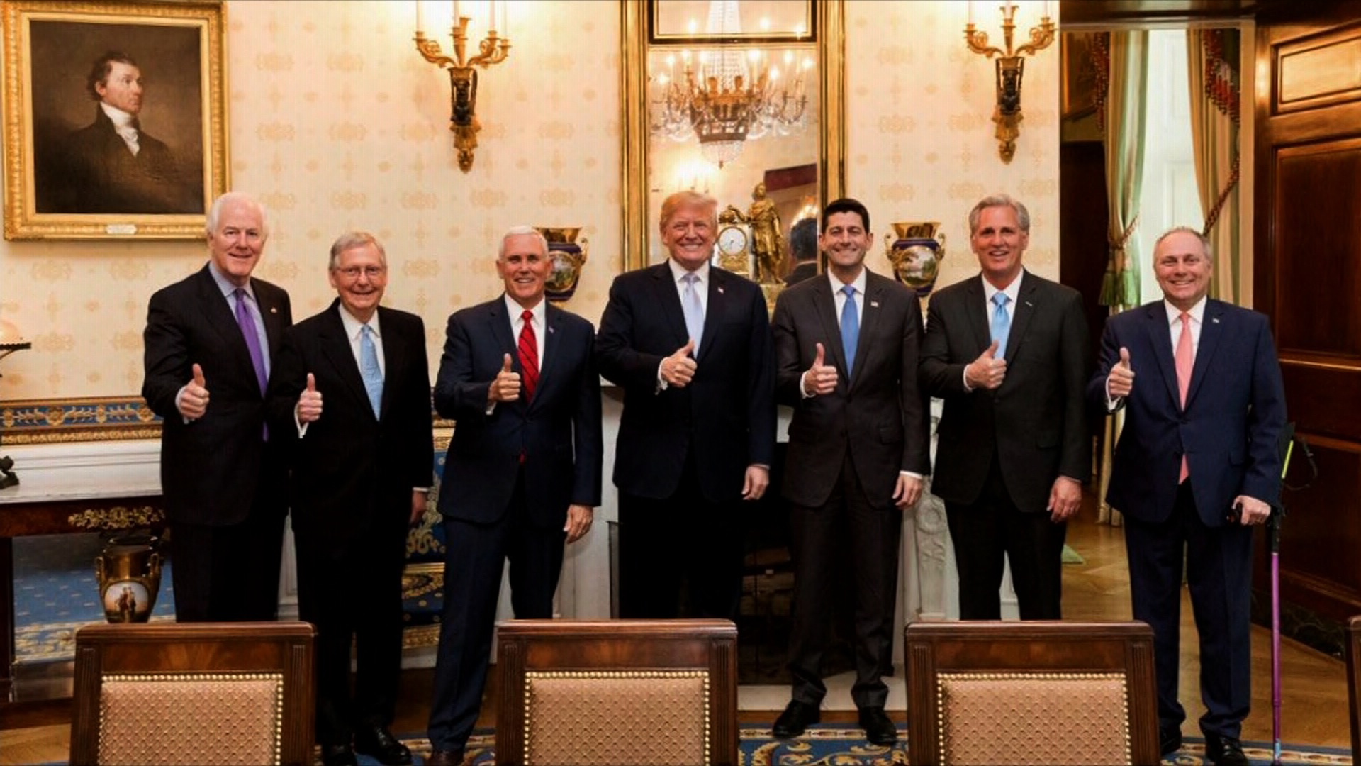 Image result for trump pictures with congress leaders