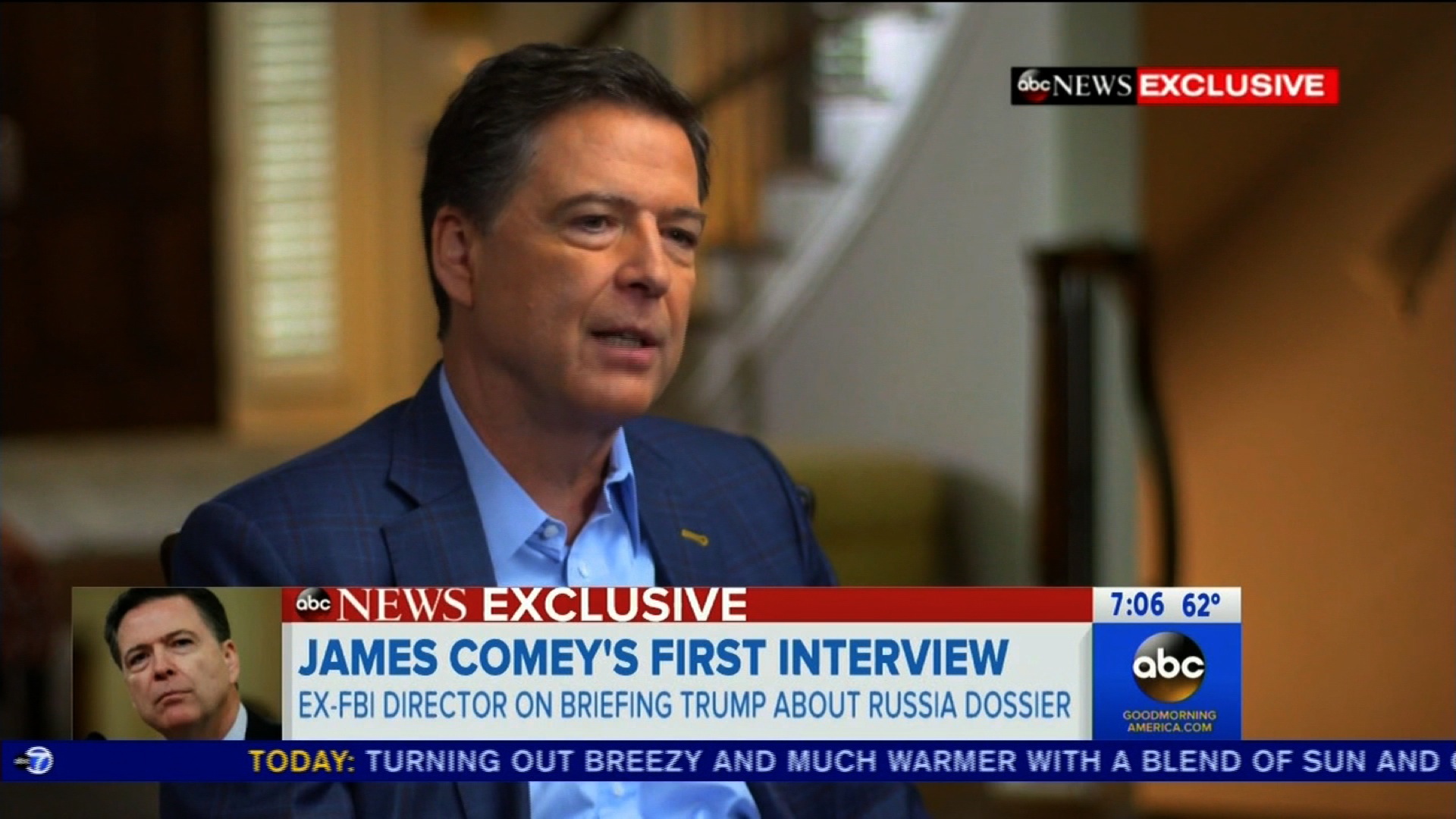 29++ James comey abc news full interview information