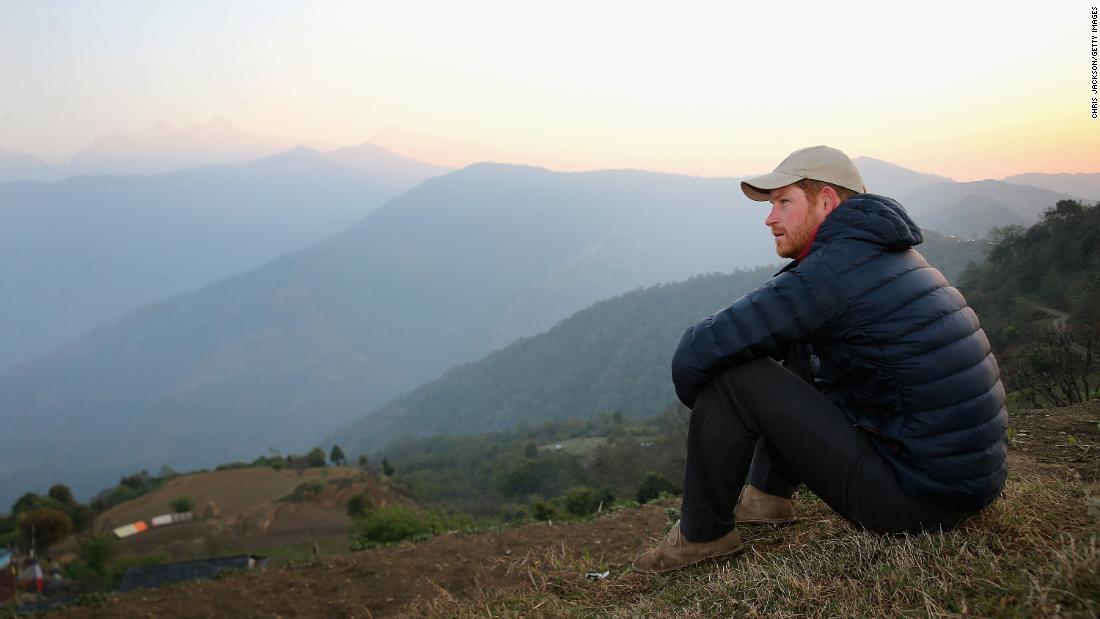 &quot;Every picture has a back story,&quot; says Jackson. This one was shot in Nepal in 2016. &quot;We were spending a night in a village up in the foothills and watching the sunrise. That was an amazing moment for me, and I&#39;m sure it was for Prince Harry as well... A lot of the pictures are quite energetic and that&#39;s great, but this is more of a rarity and quite pensive.&quot; Leorani, Nepal, March 2016.