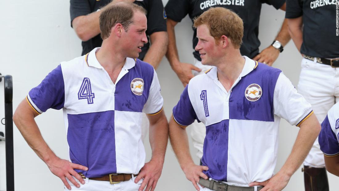 There&#39;s a &quot;huge amount of respect&quot; between Harry and his older brother William, says Jackson. &quot;From what I&#39;ve seen, they work very closely.&quot; Cirencester, UK, July 2013.