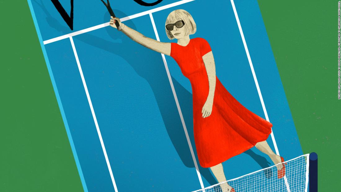 Vogue editor-in-chief Anna Wintour starts every day with an hour of tennis. 