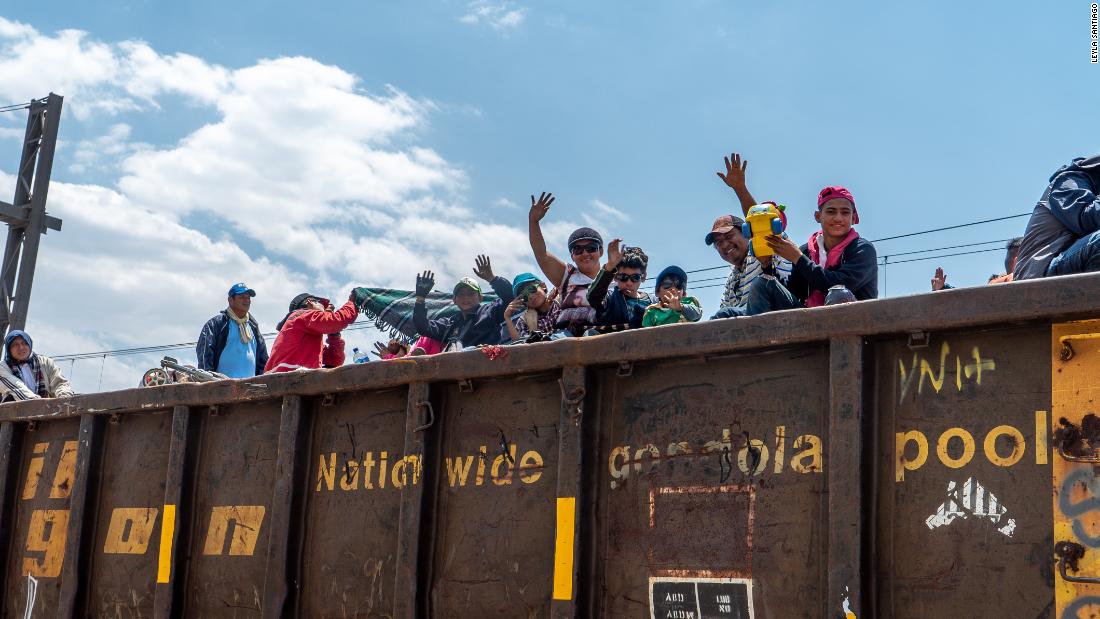 Caravan Of Migrants Climbs Freight Train For The Next Leg Of The