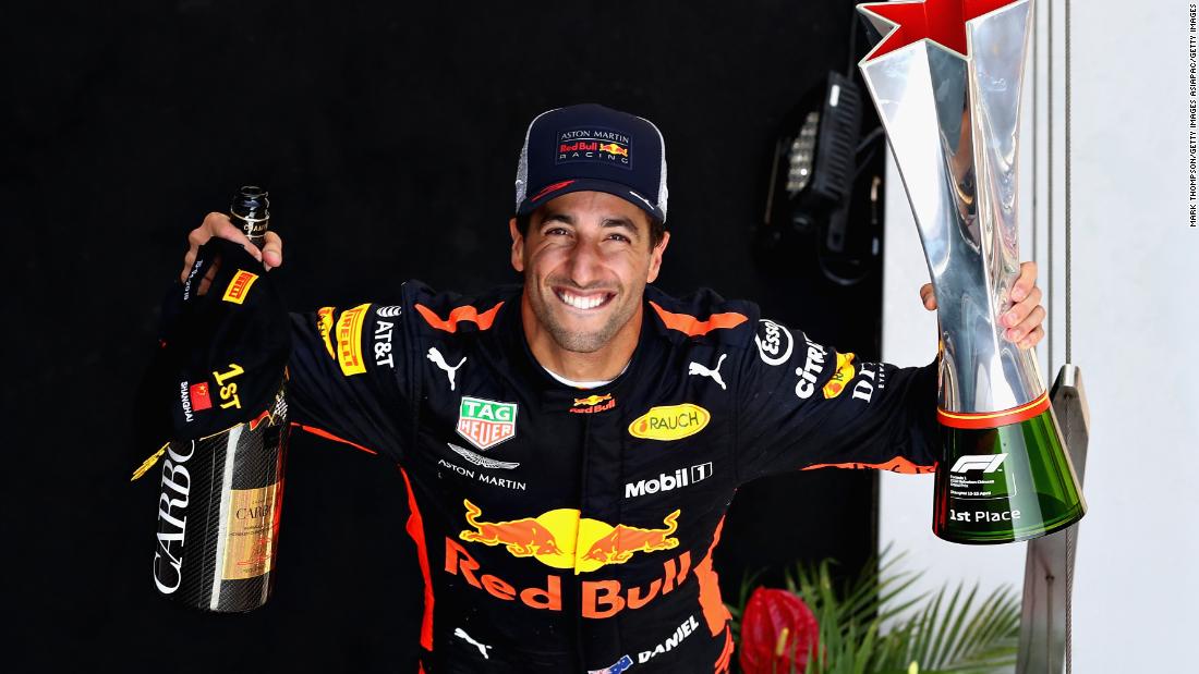 Daniel Ricciardo: 'I thought I was starting the Chinse Grand Prix in ...