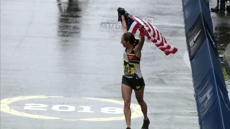 Boston Marathon Japanese Man And American Woman Win Elite Divisions Cnn 