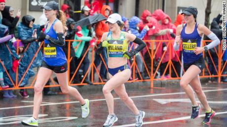 Boston Marathon organizers prepare for another rainy race