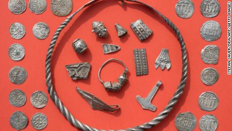 Boy unearths lost treasure of 10th century Danish king 