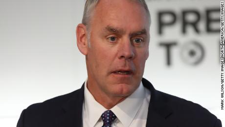 Latest Zinke calendars stripped of most details about his meetings