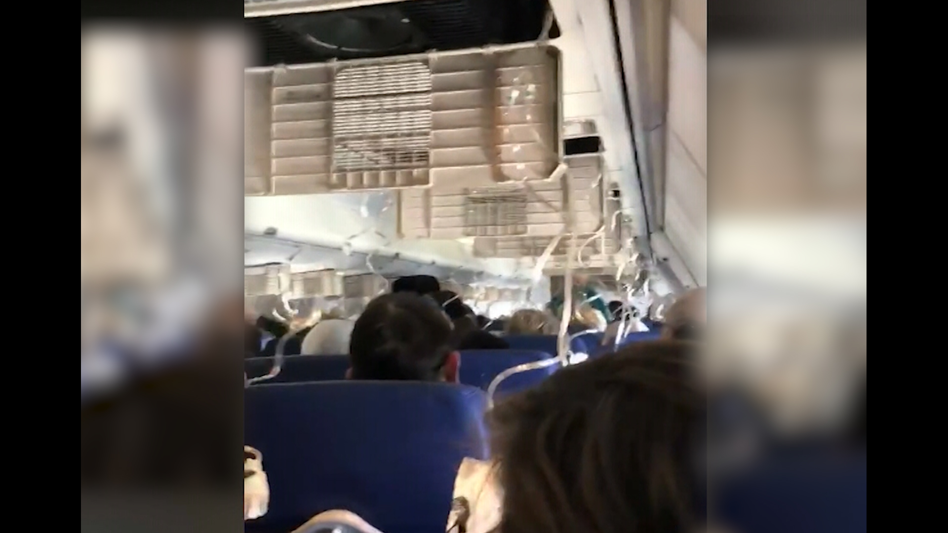 Watch Passenger Video Inside Southwest Plane Cnn Video