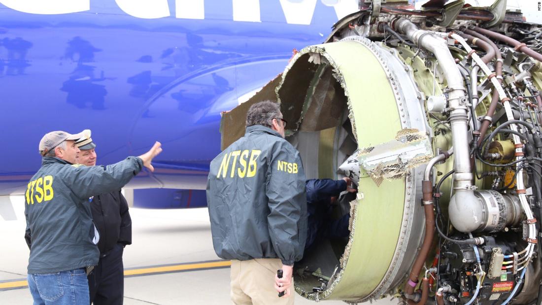 8 passengers sue Southwest Airlines and Boeing over deadly engine