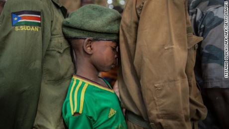 More than 200 child soldiers freed in South Sudan