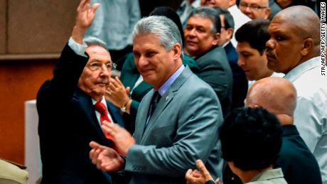 Miguel Diaz-Canel named Cuba&#39;s new president