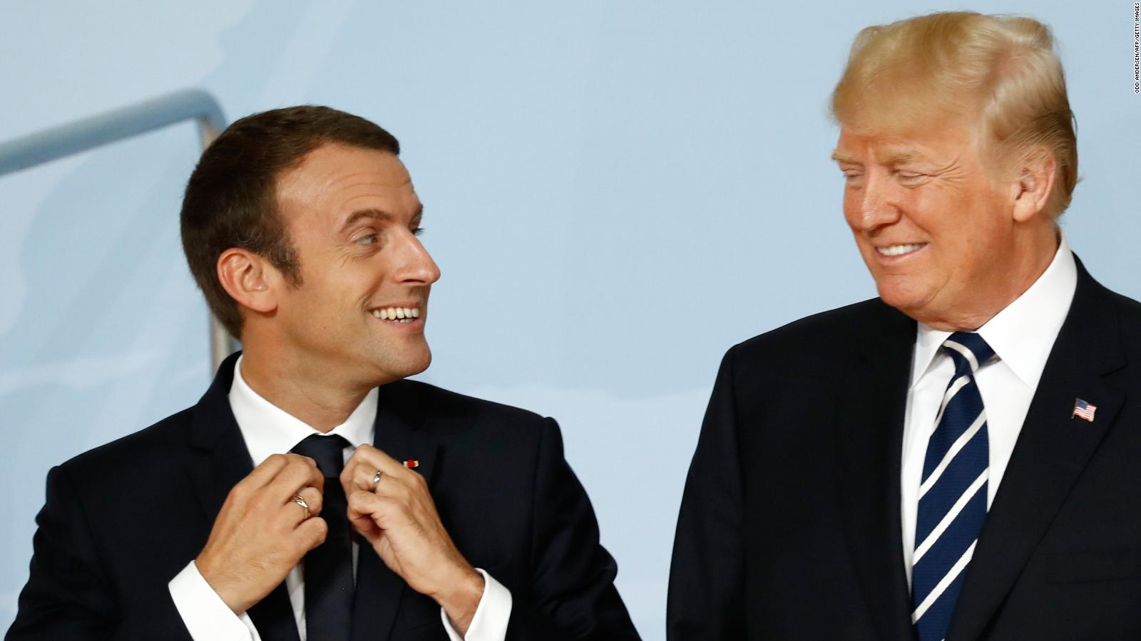 Macron To Put 'bromance' With Trump To The Test During US Visit - CNN