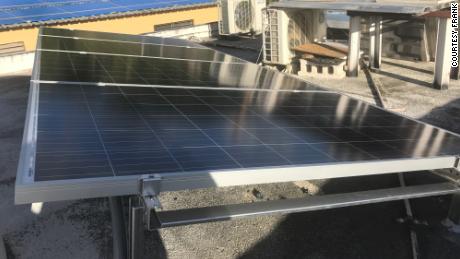 Tired of waiting for electricity in Puerto Rico, man builds his own solar power system