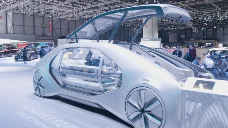 Bizarre self-driving concept cars 